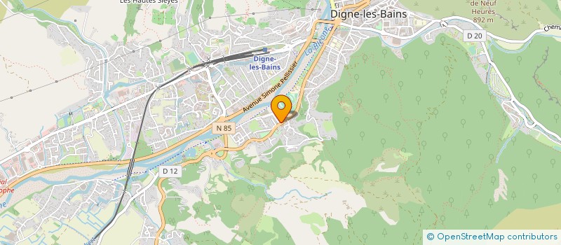 localisation de l'entreprise MADAME CECILE RUITTON à DIGNE-LES-BAINS