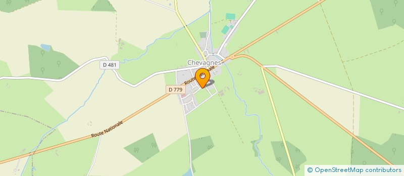 localisation de l'entreprise MADAME CECILE RUNCIO  CHEVAGNES