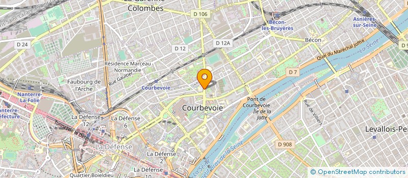localisation de l'entreprise MADAME CECILE SABLAYROLLES à COURBEVOIE