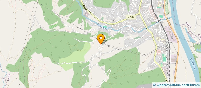 localisation de l'entreprise MADAME CECILE SALCE  LE TEIL