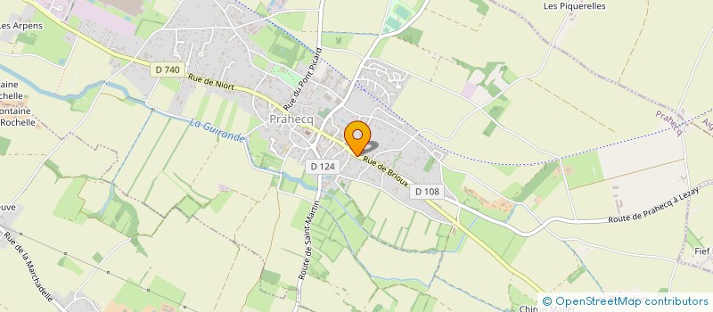 localisation de l'entreprise MADAME CECILE SALMON  PRAHECQ