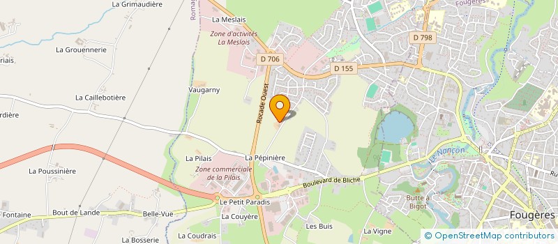 localisation de l'entreprise MADAME CECILE SANCIER  LECOUSSE