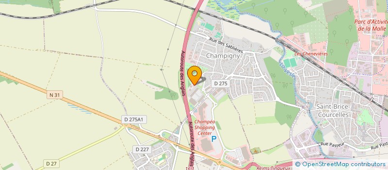 localisation de l'entreprise MADAME CECILE SANIAL  REIMS