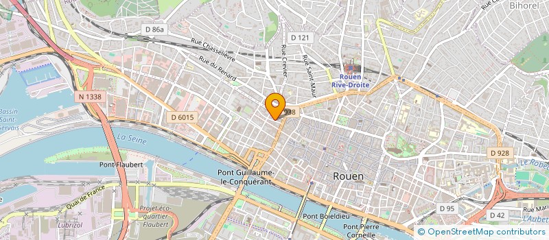 localisation de l'entreprise MADAME CECILE SAROYAN  ROUEN