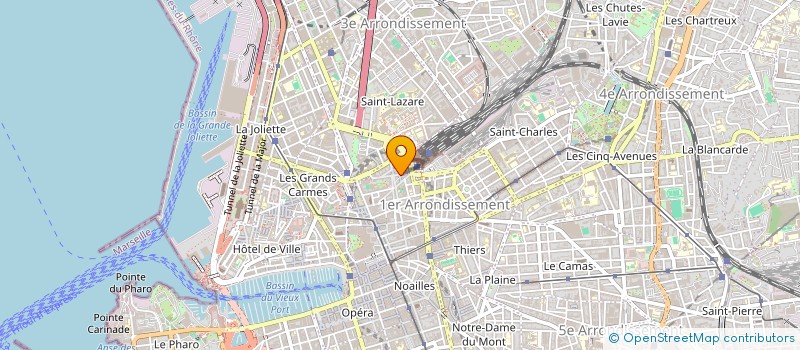 localisation de l'entreprise MADAME CECILE SARRERE à MARSEILLE