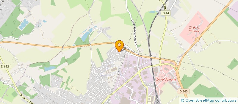 localisation de l'entreprise MADAME CECILE SAUVAGE  GIEN