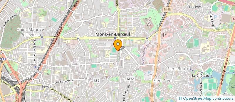 localisation de l'entreprise MADAME CECILE SAVARY  MONS-EN-BARUL