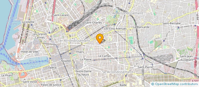 localisation de l'entreprise MADAME CECILE SAVELLI à MARSEILLE