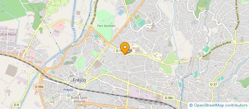 localisation de l'entreprise MADAME CECILE SAVIO à FREJUS