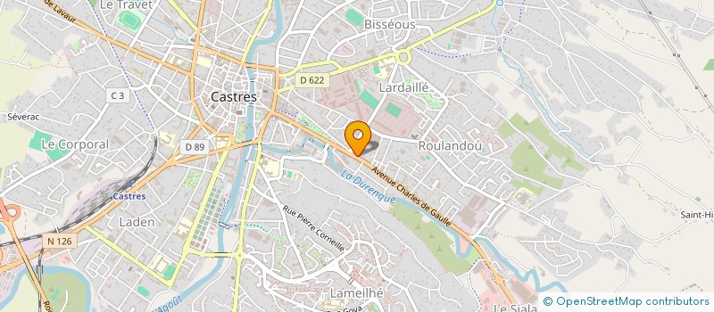 localisation de l'entreprise MADAME CECILE SCHOEFFTER  CASTRES