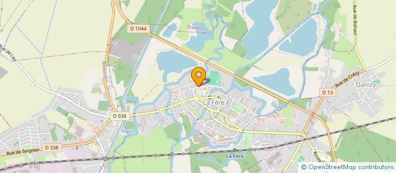 localisation de l'entreprise MADAME CECILE SCHOOF à LA FERE