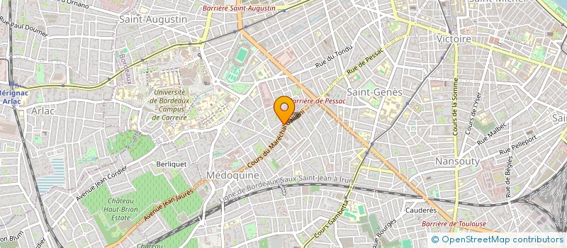 localisation de l'entreprise MADAME CECILE SCHWEIGERT  BORDEAUX