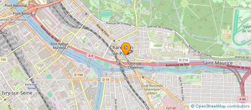 localisation de l'entreprise MADAME CECILE SEMIOND  CHARENTON-LE-PONT