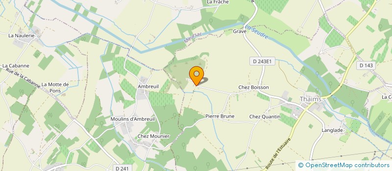 localisation de l'entreprise MADAME CECILE SEMIOT  THAIMS