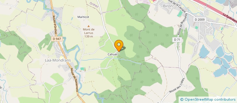 localisation de l'entreprise MADAME CECILE SKIERSKOWSKI  LAA-MONDRANS