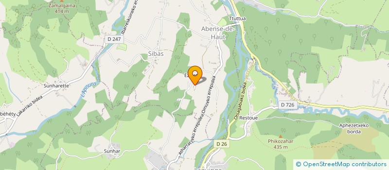 localisation de l'entreprise MADAME CECILE SOLANILLE  ALOS-SIBAS-ABENSE