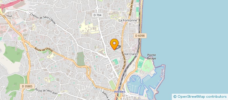 localisation de l'entreprise MADAME CECILE SOPHIE ELIMAN à ANTIBES