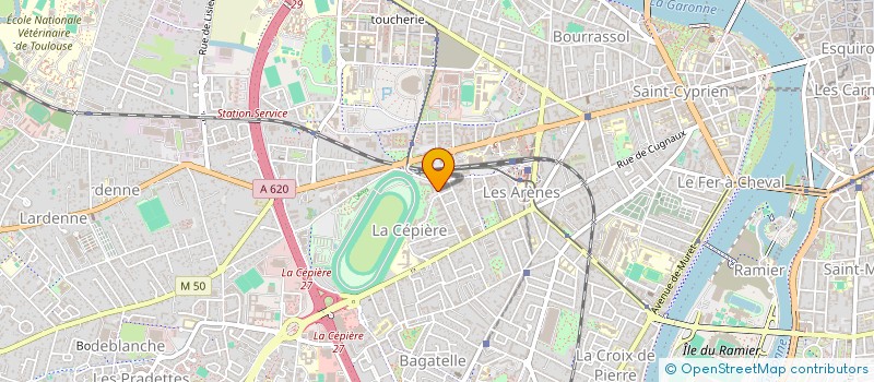 localisation de l'entreprise MADAME CECILE SOUM à TOULOUSE