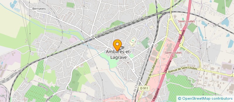 localisation de l'entreprise MADAME CECILE SOURDOULAUD à AMBARES-ET-LAGRAVE