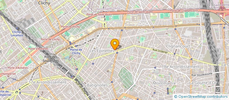 localisation de l'entreprise MADAME CECILE SOW  PARIS