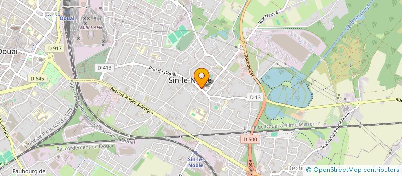 localisation de l'entreprise MADAME CECILE STURBOIS  SIN-LE-NOBLE