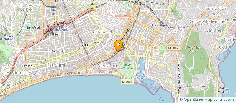 localisation de l'entreprise MADAME CECILE SUZANNE COHEN à NICE