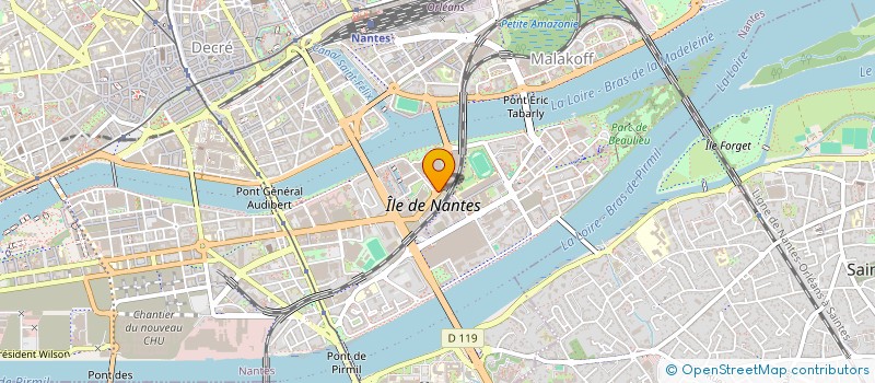 localisation de l'entreprise MADAME CECILE TALLIEU  NANTES