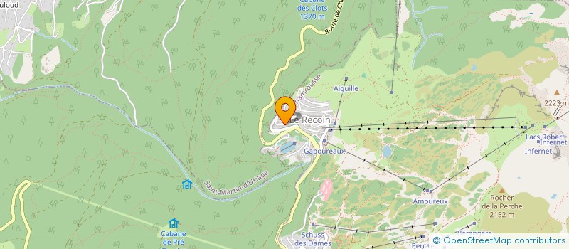 localisation de l'entreprise MADAME CECILE TALON  CHAMROUSSE