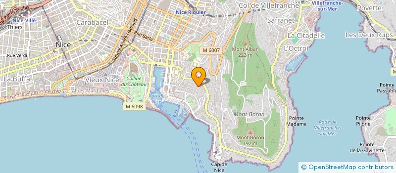 localisation de l'entreprise MADAME CECILE TAMBURINI à NICE