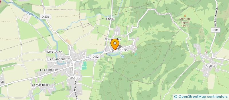 localisation de l'entreprise MADAME CECILE TARIN à JOURNANS
