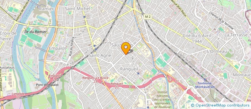 localisation de l'entreprise MADAME CECILE TARROUX à TOULOUSE