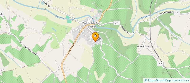 localisation de l'entreprise MADAME CECILE TERRANCLE  CAHUZAC-SUR-VERE