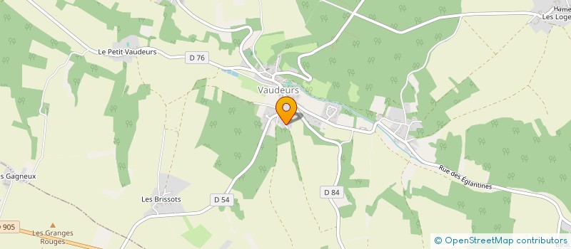 localisation de l'entreprise MADAME CECILE TERRATS  VAUDEURS