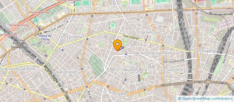 localisation de l'entreprise MADAME CECILE TESSIER  PARIS