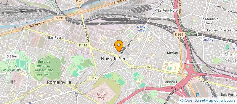 localisation de l'entreprise MADAME CECILE TEYTAUD à NOISY-LE-SEC