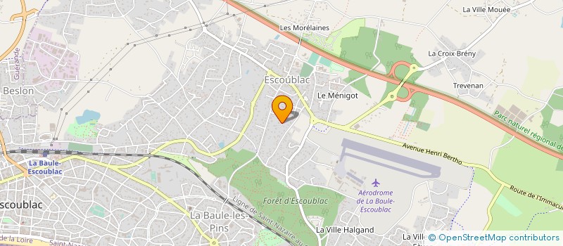 localisation de l'entreprise MADAME CECILE TINCE à LA BAULE-ESCOUBLAC