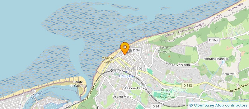 localisation de l'entreprise MADAME CECILE TONSON-LATOUR  HOULGATE