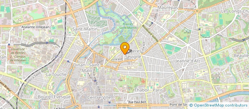 localisation de l'entreprise MADAME CECILE TREMOUILLAULT  RENNES