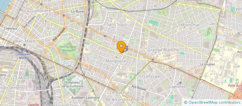 localisation de l'entreprise MADAME CECILE TRUCHY  LYON