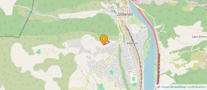 localisation de l'entreprise MADAME CECILE TURC  SISTERON