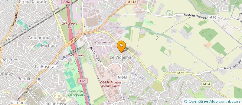 localisation de l'entreprise MADAME CECILE TURPAULT  BALMA