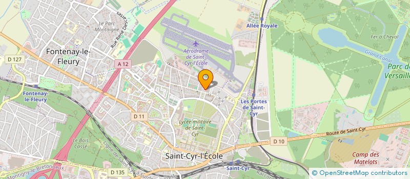 localisation de l'entreprise MADAME CECILE TURPAULT à SAINT-CYR-L'ECOLE
