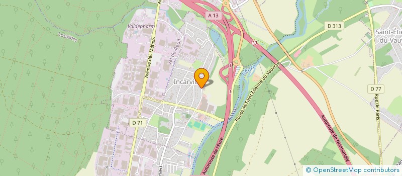 localisation de l'entreprise MADAME CECILE VALENTIN  LA VACHERIE