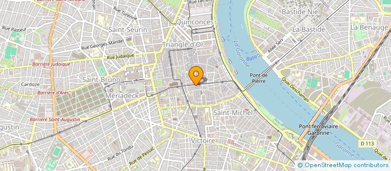 localisation de l'entreprise MADAME CECILE VAN PEE  BORDEAUX