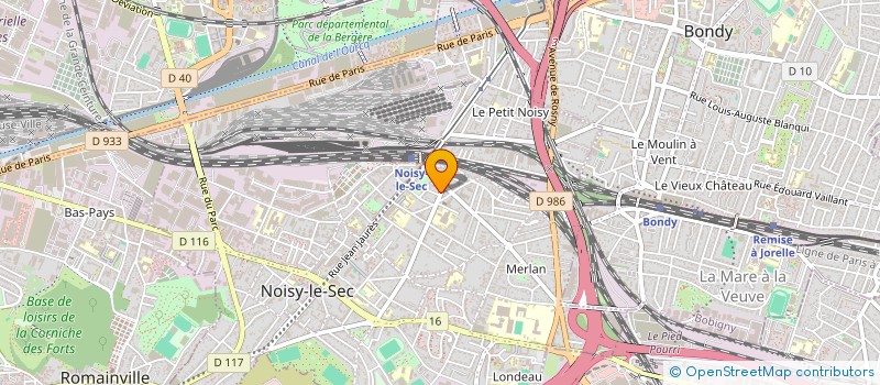localisation de l'entreprise MADAME CECILE VANDENABEELE à NOISY-LE-SEC