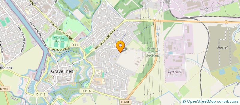 localisation de l'entreprise MADAME CECILE VASSEUR à GRAVELINES