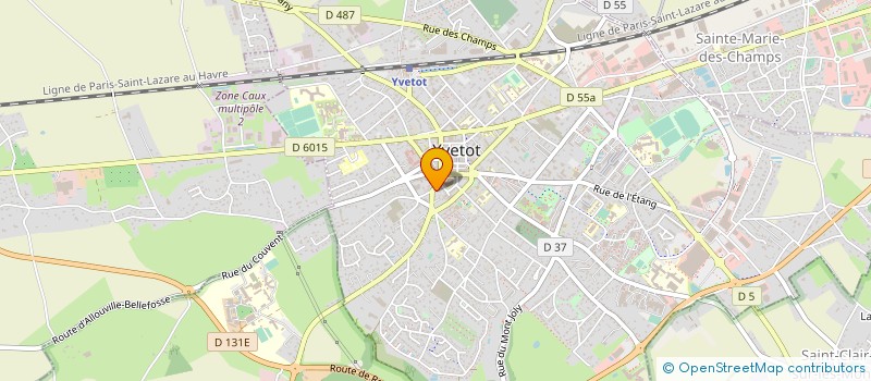 localisation de l'entreprise MADAME CECILE VAUTIER  DOUDEVILLE