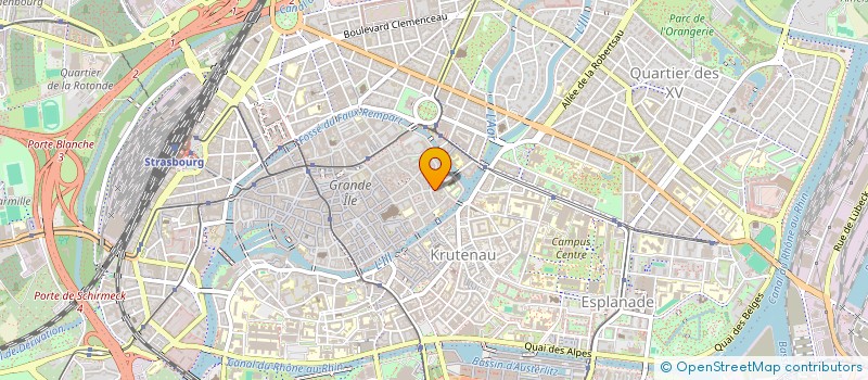 localisation de l'entreprise MADAME CECILE VEBER à STRASBOURG
