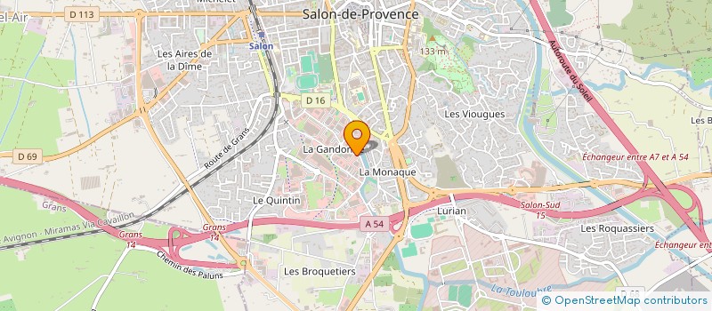 localisation de l'entreprise MADAME CECILE VERDELHAN à SALON-DE-PROVENCE
