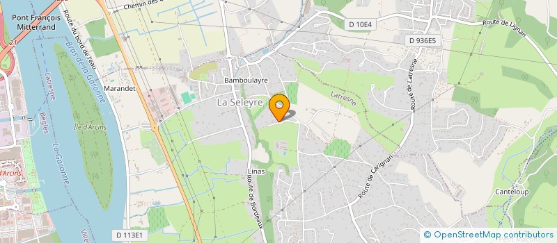 localisation de l'entreprise MADAME CECILE VERDIER  CAMBLANES ET MEYNAC